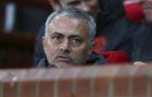 United manager Jose Mourinho sits on the bench during the Europa League round of 16, second leg, soccer match between Manchester United and FC Rostov at Old Trafford Stadium in Manchester, England, Thursday March 16, 2017. (AP Photo/Dave Thompson)