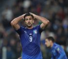 TURIN, ITALY - OCTOBER 06:  Graziano Pelle of Italy reacts during the FIFA 2018 World Cup Qualifier between Italy and Spain at Juventus Stadium on October 6, 2016 in Turin.  (Photo by Paolo Bruno/Getty Images)