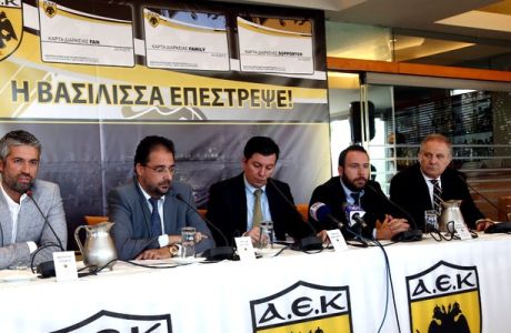 Αλεξίου: "Η ΑΕΚ μπορεί να είναι αυτοχρηματοδοτούμενη"