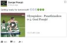 Ο Πράνιτς θυμήθηκε το 0-3 στο "Καραϊσκάκη"