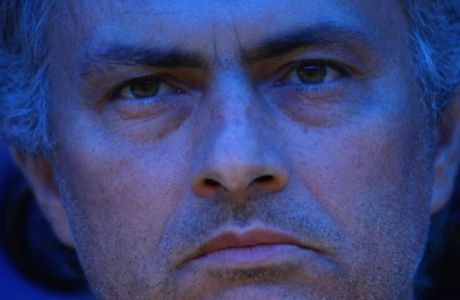 MADRID, SPAIN - APRIL 30:  Jose Mourinho, coach of Real Madrid looks on before the La Liga match between Real Madrid and Real Zaragoza at Estadio Santiago Bernabeu on April 30, 2011 in Madrid, Spain.  (Photo by Julian Finney/Getty Images)