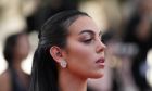 Georgina Rodriguez poses for photographers upon arrival at the premiere of the film 'Last Summer' at the 76th international film festival, Cannes, southern France, Thursday, May 25, 2023. (Photo by Scott Garfitt/Invision/AP)