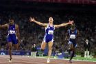 Ο Κώστας Κεντέρης στον τερματισμό του τελικού των 200μ. στο άθλημα του στίβου στους Ολυμπιακούς Αγώνες 2000 στο 'ANZ Stadium', Σίδνεϊ | Πέμπτη 28 Σεπτεμβρίου 2000