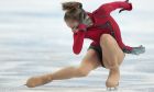 Η Γιούλια Λιπνίτσκαγια στον τελικό του χορού στον πάγκο ελεύθερου προγράμματος στους Χειμερινούς Ολυμπιακούς Αγώνες 2014, Σότσι, Πέμπτη 20 Φεβρουαρίου 2014