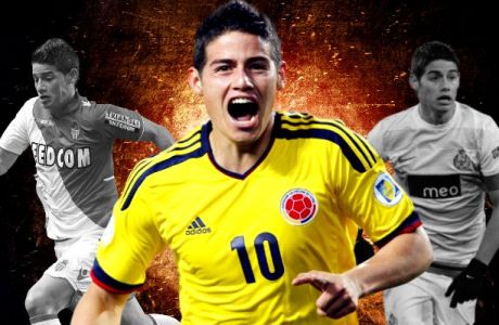 "My name is James, James Rodriguez"