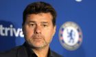 Newly appointed Chelsea manager Mauricio Pochettino addresses the media during a press conference at Stamford Bridge Stadium in London, Friday, July 7, 2023.(AP Photo/Kirsty Wigglesworth)