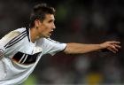 Germany's Miroslav Klose gestures  during the World Cup group 4 qualifying match between Germany and Azerbaijan in Hanover, northern Germany on Wednesday Sept. 9, 2009. (AP Photo/Axel Heimken) ** Eds note: German spelling of Hanover is Hannover **