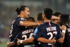 Joie PSG - Zlatan Ibrahimovic - 02.08.2014 - Paris Saint Germain / Guingamp - Trophee des Champions - Pekin
Photo : Xinhua / Photoshot / Icon Sport