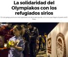 Θέμα στη "Marca" η προσφορά του Ολυμπιακού στους πρόσφυγες