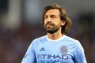 NEW YORK, NY - MARCH 13: Andrea Pirlo #21 of New York City FC looks on during the match against the Toronto FC at Yankee Stadium on March 13, 2016 in the Bronx borough of New York City. (Photo by Mike Stobe/Getty Images)