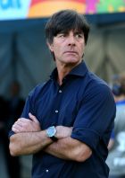 RIO DE JANEIRO, BRAZIL - JULY 13:  Head coach Joachim Loew of Germany looks on prior to the 2014 FIFA World Cup Brazil Final match between Germany and Argentina at Maracana on July 13, 2014 in Rio de Janeiro, Brazil.  (Photo by Alex Livesey - FIFA/FIFA via Getty Images)