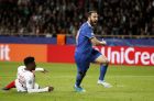 Juventus' Gonzalo Higuain celebrates after scoring during the Champions League semifinal first leg soccer match between Monaco and Juventus at the Louis II stadium in Monaco, Wednesday, May 3, 2017. (AP Photo/Claude Paris)