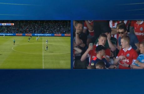 Συγκλονιστικό VIDEO: Η αγωνία της PSV για να τελειώσει ο Άγιαξ