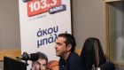 Ο Αλέξης Τσίπρας στο στούντιο του Sport24 Radio 103,3