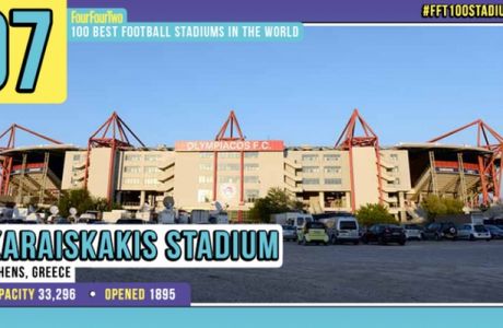 Στα κορυφαία γήπεδα του κόσμου το "Γ. Καραϊσκάκης" σύμφωνα με το FourFourTwo