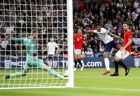 Spain goalkeeper David de Gea, left, stops a shot from England's Marcus Rashford, 2nd right, during the UEFA Nations League soccer match between England and Spain at Wembley stadium in London, Saturday Sept. 8, 2018. (AP Photo/Frank Augstein)