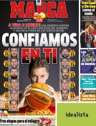 Απίστευτο πρωτοσέλιδο της Marca για τον "τελικό" της Ισπανίας στο Eurobasket