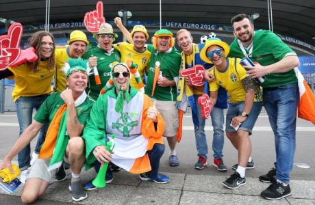 Διδάσκουν οι Ιρλανδοί: Το σύνθημα ΕΠΟΣ κατά των Σουηδών!
