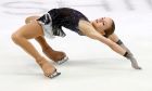 Η Αλιεκσάντρα Τρουσόβα σε στιγμιότυπο στο Ευρωπαϊκό Πρωτάθλημα καλλιτεχνικού πατινάζ, Γκρατς, Παρασκευή 24 Ιανουαρίου 2020