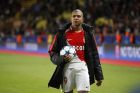 Monaco's Kylian Mbappe hold a soccer ball after the Champions League quarterfinal second leg soccer match between Monaco and Dortmund at the Louis II stadium in Monaco, Wednesday April 19, 2017. Monaco beat Borussia Dortmund 3-1 to reach the Champions League semifinals. (AP Photo/Claude Paris)