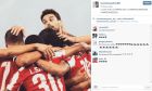 Οι πανηγυρισμοί των παικτών του Ολυμπιακού στα social media (PHOTOS & VIDEOS)