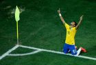 SAO PAULO, BRAZIL - JUNE 12: Neymar of Brazil celebrates scoring his second goal on a penalty kick in the second half during the 2014 FIFA World Cup Brazil Group A match between Brazil and Croatia at Arena de Sao Paulo on June 12, 2014 in Sao Paulo, Brazil.  (Photo by Fabrizio Bensch - Pool/Getty Images)
