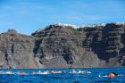 Αγώνας ανοικτής θάλασσας στο Santorini Experience στα Φηρά
