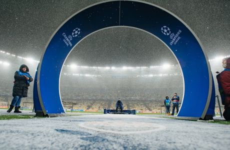 UEFA Champions League match between Shakhtar Donetsk vs Olympique Lyon