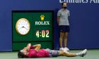 Ο Ντόμινικ Τιμ πανηγυρίζει τη νίκη του επί του Αλεξάντερ Ζβέρεβ στον τελικό του US Open 2020 στο 'Μπίλι Τζιν Κινγκ', Νέα Υόρκη | Κυριακή 13 Σεπτεμβρίου 2020