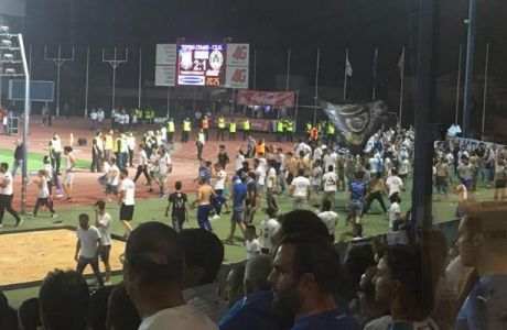 Σοβαρά επεισόδια στον τελικό Κυπέλλου Κύπρου