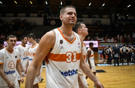 Ο Γιώργος Μπόγρης σε αναμέτρηση του Προμηθέα κόντρα στον Κολοσσό για την EKO Basket League