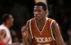 Kevin Durant (35) reacts after scoring during the second half of basketball action at Madison Square Garden during the College Hoops Classic Friday, Nov. 17, 2006 in New York. Durant scored 29 points as Texas won the game 77-76.  (AP Photo/Frank Franklin II)