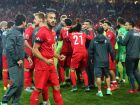 Έξαλλοι πανηγυρισμοί και κλάματα από τους παίκτες της Τουρκίας