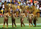 RIO DE JANEIRO, BRAZIL - JULY 13:  Dancers perform during the closing ceremony prior to the 2014 FIFA World Cup Brazil Final match between Germany and Argentina at Maracana on July 13, 2014 in Rio de Janeiro, Brazil.  (Photo by Alex Livesey - FIFA/FIFA via Getty Images)