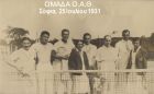 Λάζαρος Στάλιος, στα γήπεδα του Οργανισμού Αντισφαίρισης Θεσσαλονίκης. Πηγή: Thessaloniki Tennis Club