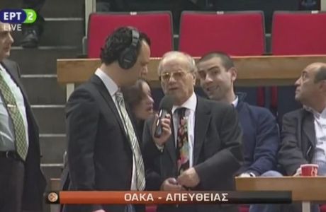 Θανάσης Γιαννακόπουλος: "Σπουδαίος αθλητής και άνθρωπος ο Διαμαντίδης"