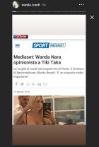 Η σέξι Γουάντα Νάρα βρήκε θέση σε ιταλική εκπομπή!