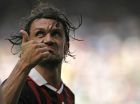 AC Milan defender Paolo Maldini salutes his fans at the end of the Italian Serie A soccer match between AC Milan and AS Roma at the San Siro stadium in Milan, Italy, Sunday, May 24, 2009. AC Milan captain 40 year-old Paolo Maldini played his last match at the San Siro stadium Sunday after 24 years and 901 games for the club.The match against AS Roma comes a week before the last game of the season away to Fiorentina and will bring to an end a career in which he has won seven Italian league titles, five Champions Leagues and 126 caps for Italy. (AP Photo/Alberto Pellaschiar)