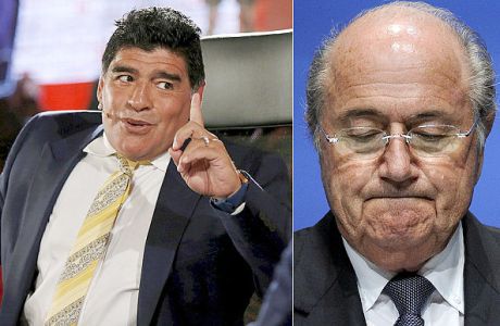 Ξεσπάθωσε κατά της FIFA και του Πλατινί o Μαραντόνα