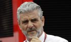 Ferrari team principal Maurizio Arrivabene gestures in the paddock, at the Monza racetrack, in Monza, Italy, Thursday, Aug.31, 2017. The Formula one race will be held on Sunday. (AP Photo/Luca Bruno)