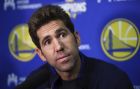 Golden State Warriors General Manager Bob Myers during a media conference Monday, June 11, 2018, in Oakland, Calif. (AP Photo/Ben Margot)