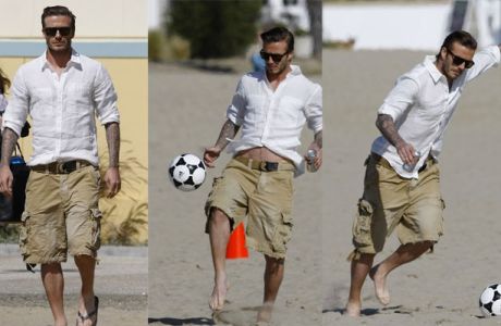 Ο David Beckham μας έμαθε τις βερμούδες. Αυτό είναι ένας φόρος τιμής
