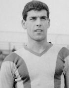 O Νίκος Αλέφαντος το 1952, ως παίκτης του ΠΑΟ Ρουφ