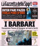 Καταπέλτης η Gazzetta dello Sport: "Βάρβαροι στη Ρώμη!"