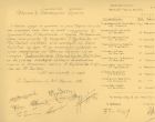 Οι υπογραφές στο πρωτόκολλο ίδρυσης του ΠΑΟΚ