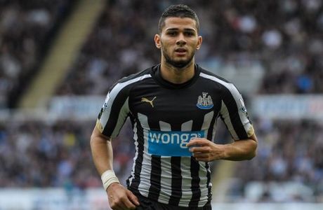 NEWCASTLE UPON TYNE, ENGLAND -  NOVEMBER 1: Mehdi Abeid of Newcastle runs during the Barclays Premier League match between Newcastle United and Liverpool at St.James' Park on November 1, 2014, in Newcastle upon Tyne, England. (Photo by Serena Taylor/Newcastle United via Getty Images)
