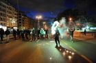 "Πράσινη" διαμαρτυρία έξω από την Λεωφόρο (PHOTOS+VIDEOS)