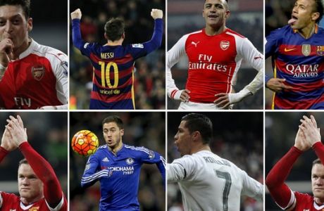 Οι δέκα πιο εμπορικές φανέλες ποδοσφαιριστών