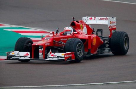Οι πρώτες στροφές του Vettel με τη Ferrari (VIDEO)