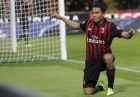 AC Milan's Carlos Bacca celebrates after scoring his side's second goal during a Serie A soccer match between AC Milan and Chievo Verona, at the San Siro stadium in Milan, Italy, Saturday, March 4, 2017. (AP Photo/Luca Bruno)
